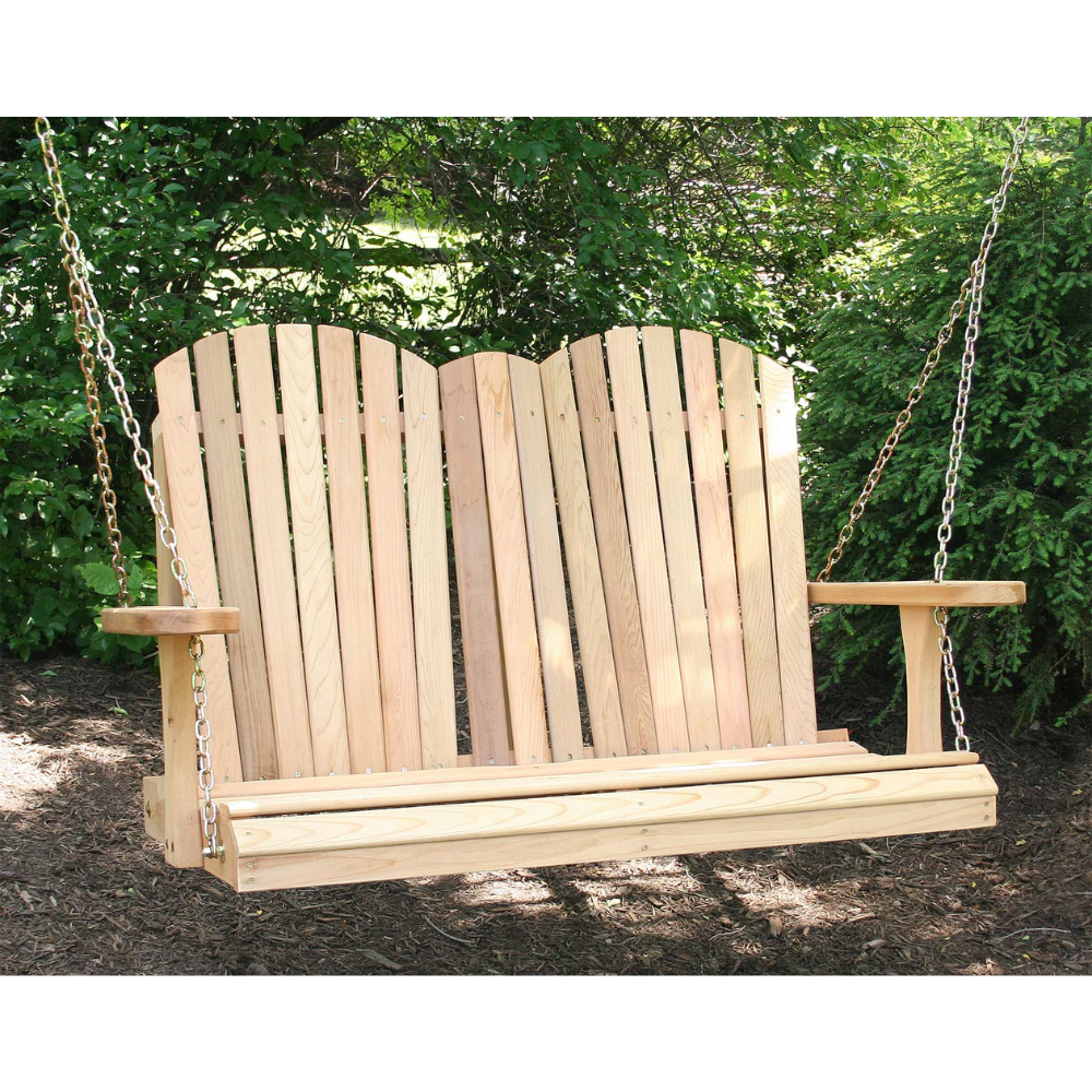Creekvine Designs Cedar Adirondack Porch Swing