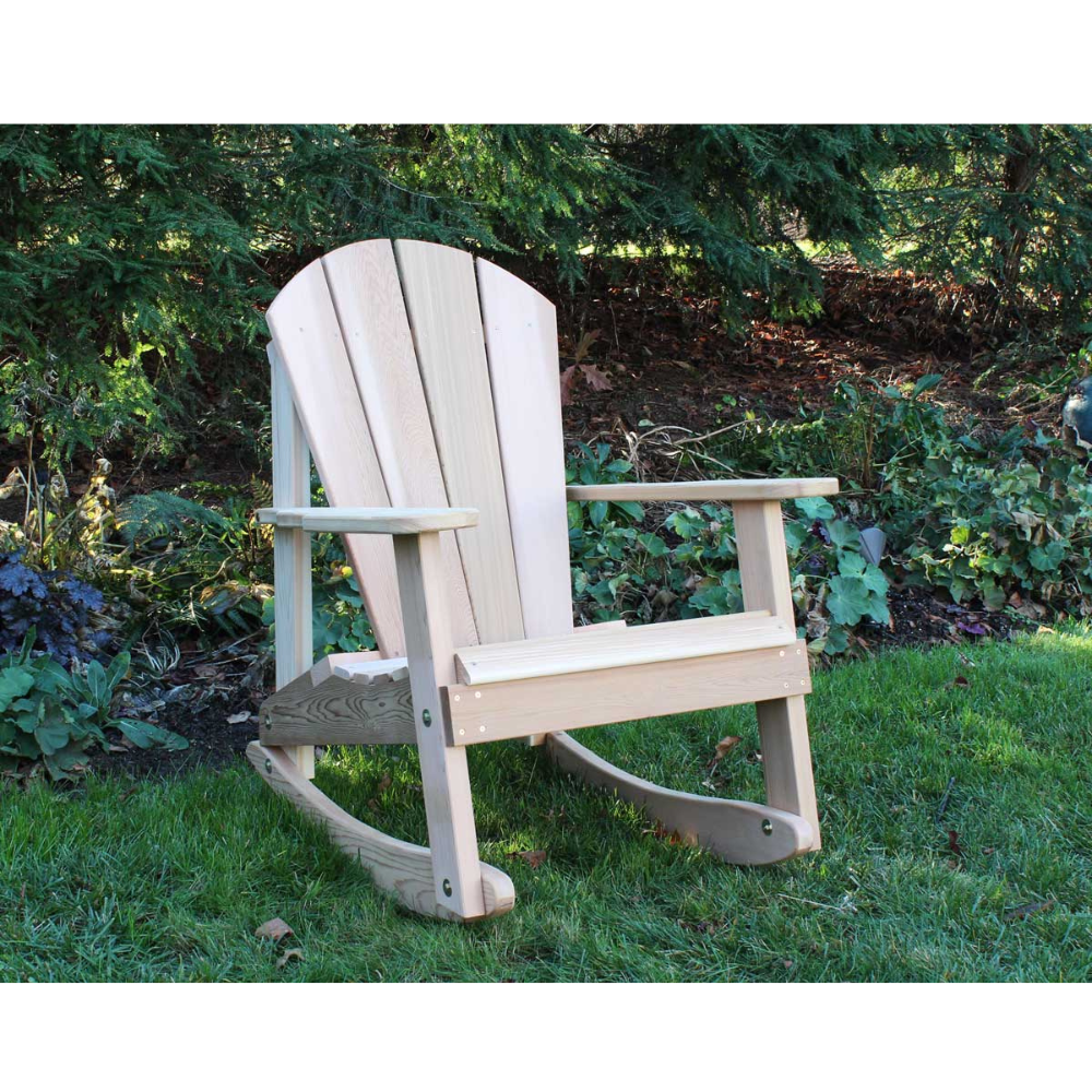 Creekvine Designs Cedar Adirondack Rocking Chair