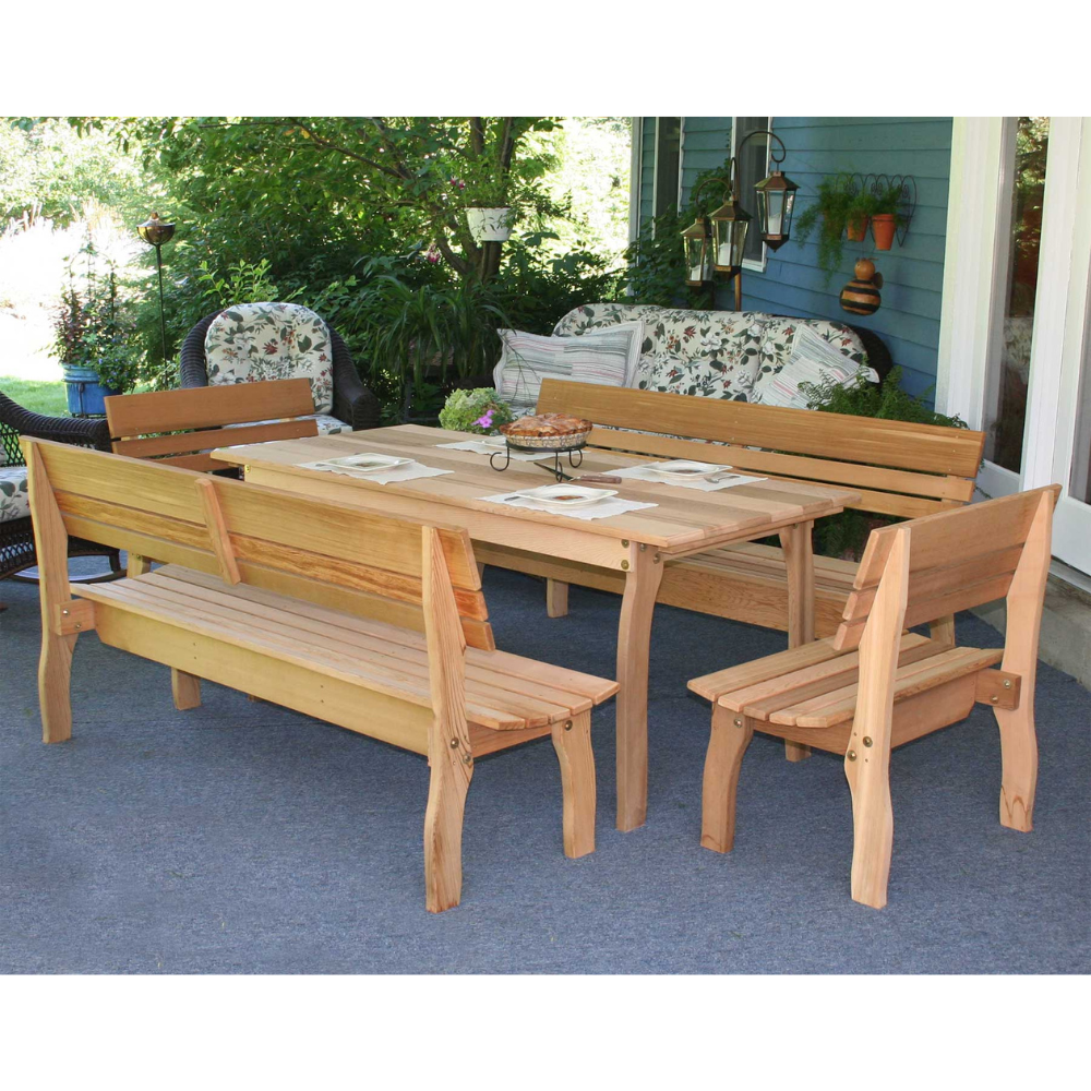 Creekvine Designs Cedar Chickadee Dining Set