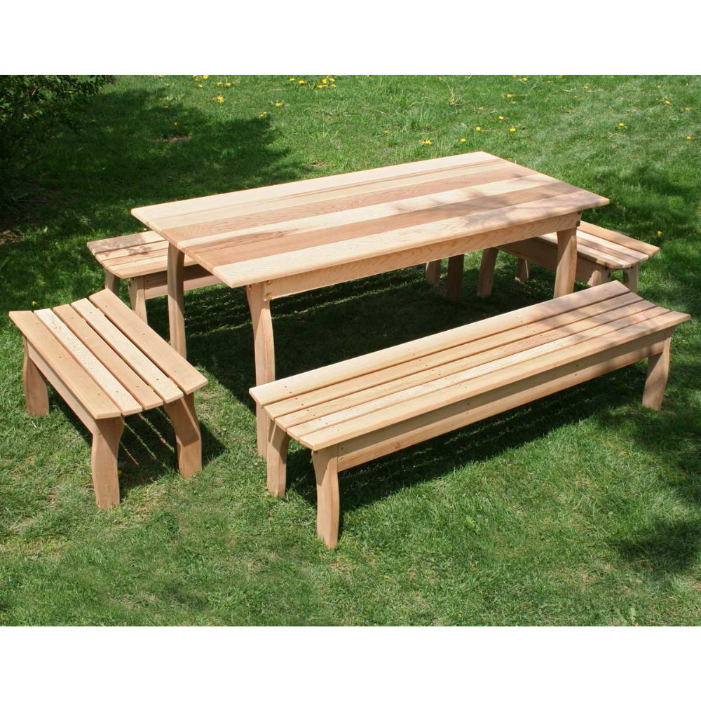 Creekvine Designs Cedar Family Dining Set