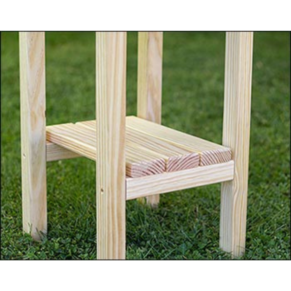 Creekvine Designs Treated Pine Square End Table