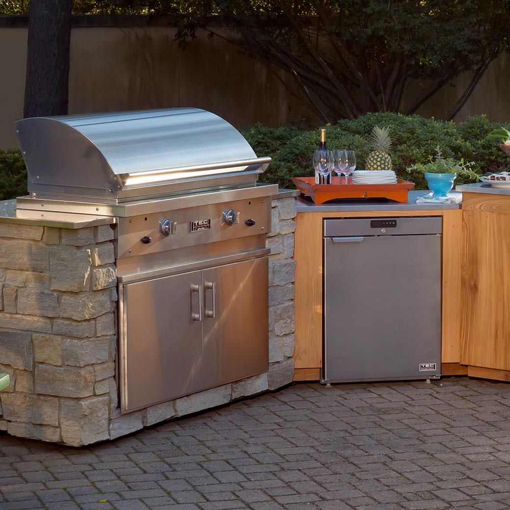 TEC 44-Inch Stainless Steel Double Access Doors - ADD44