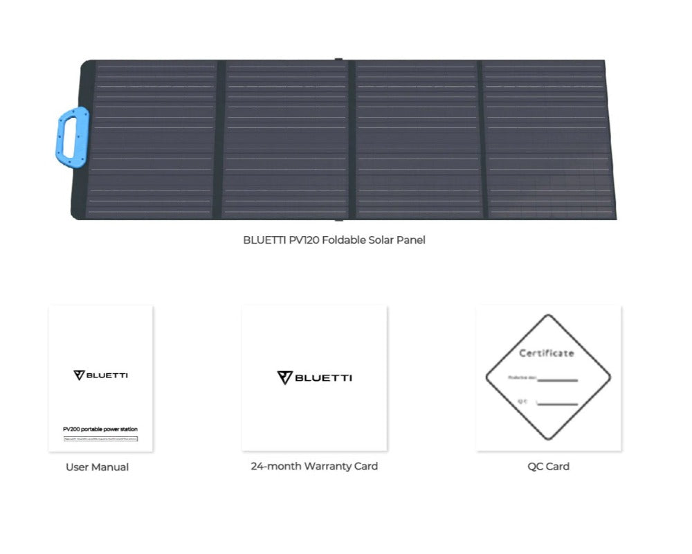BLUETTI PV120 Solar Panel 120W (3 Pack)