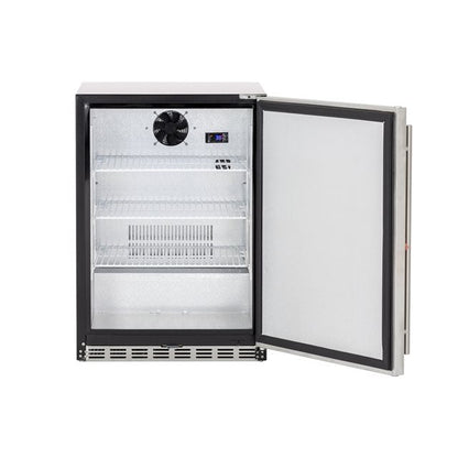 TrueFlame 24-Inch 5.3 Cu. Ft. Deluxe Outdoor Rated Refrigerator (TF-RFR-24D/24D-R)