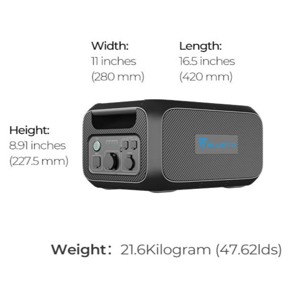 BLUETTI Home Battery Backup Bundle (AC200MAX + B230)