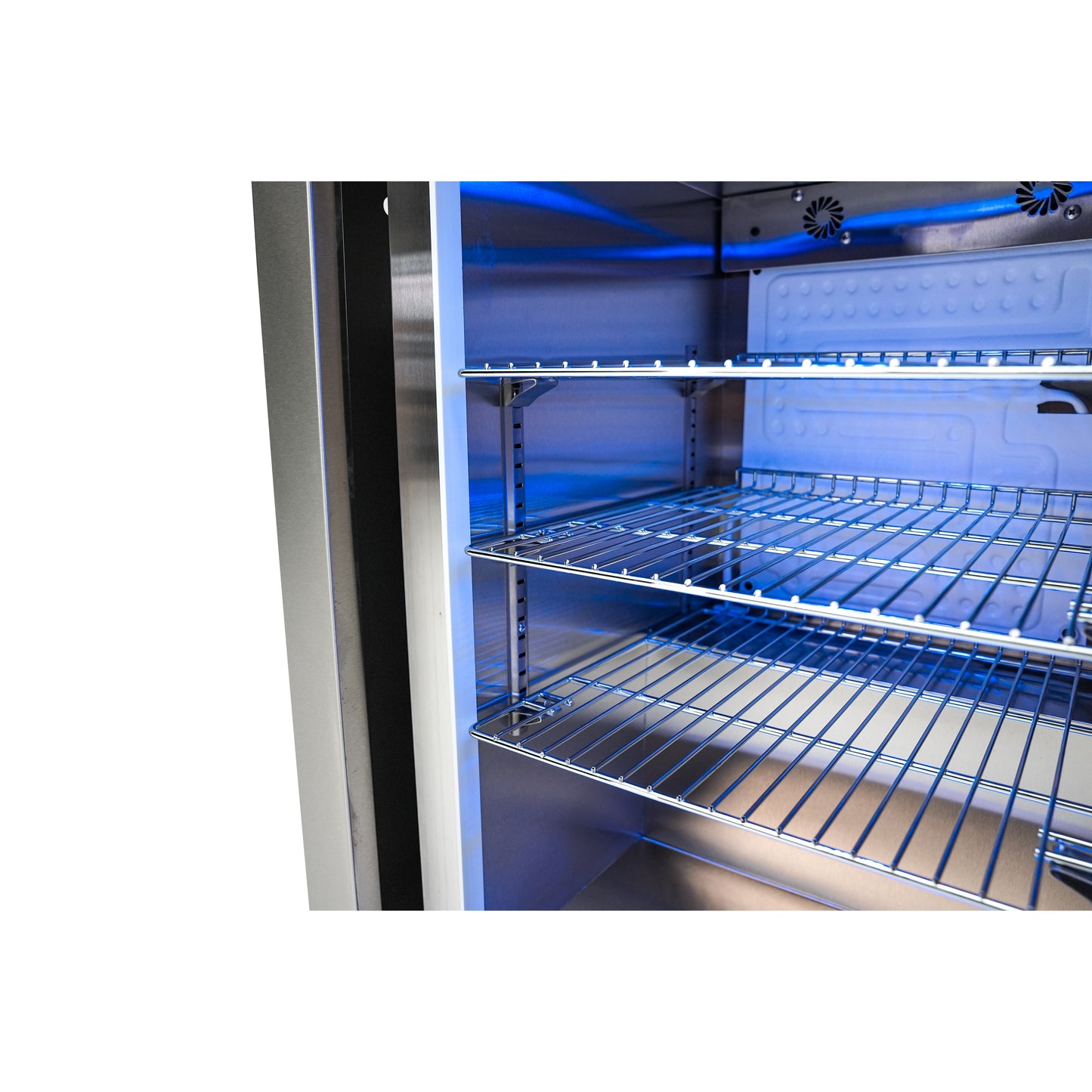 Mont Alpi 805 Deluxe BBQ Grill Island with L-Shape, Extra Drawer Storage & Fridge - MAi805-D90FCDR