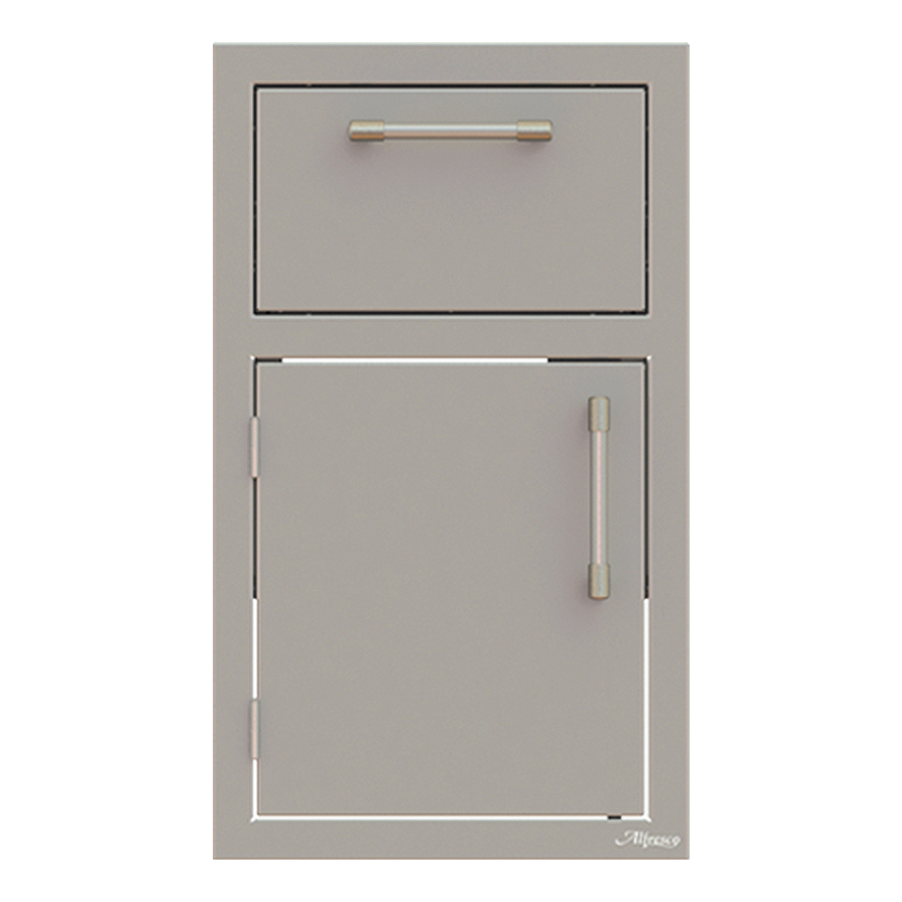 Alfresco 17-Inch Drawer & Door Combo - AXE-DDR-L/R-SC
