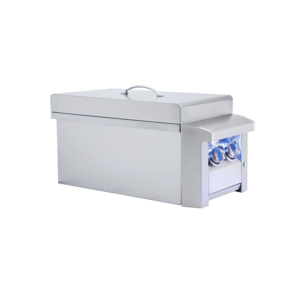 American Renaissance Grill ARG Double Side burner. Natural Gas. - ASBSSB