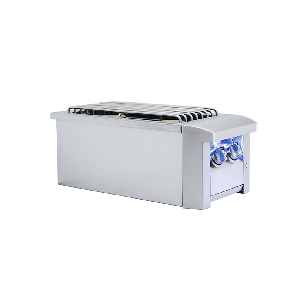 American Renaissance Grill ARG Double Side burner. Natural Gas. - ASBSSB