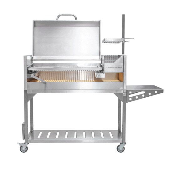 Tagwood BBQ Argentine Santa Maria Wood Fire & Charcoal Grill with Top Lid (BBQ01SS)