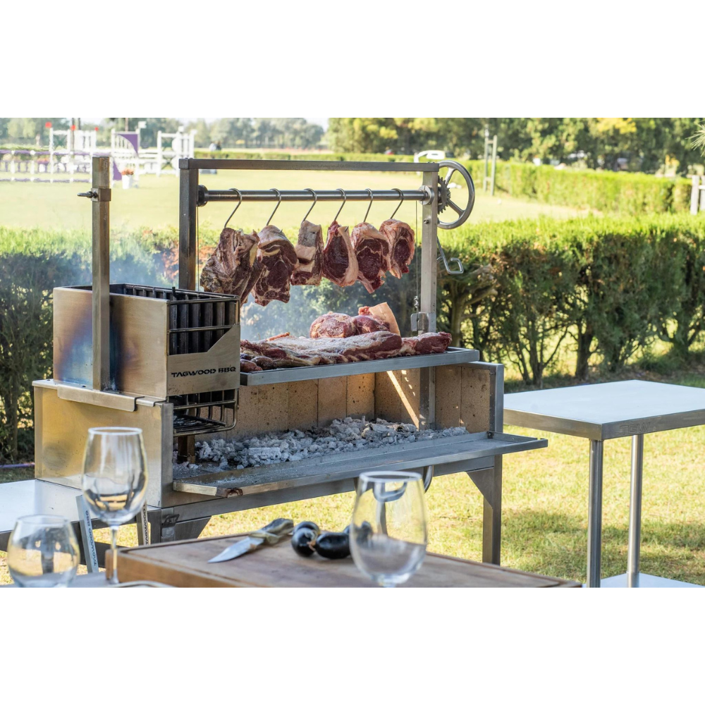 Tagwood BBQ Argentine Santa Maria Wood Fire & Charcoal Grill (BBQ03SS)