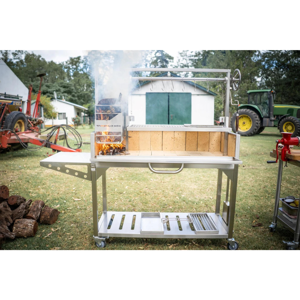Tagwood BBQ Argentine Santa Maria Wood Fire & Charcoal Grill (BBQ03SS)