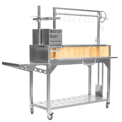 Tagwood BBQ Argentine Santa Maria Wood Fire & Charcoal Grill (BBQ03SS)