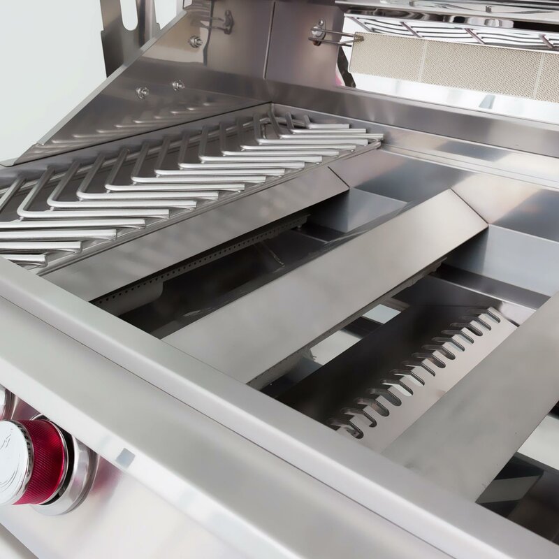 Cal Flame P Series 5-Burner Built-In Gas Grill, 40-Inch