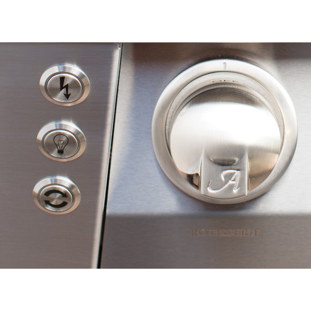 Alfresco ALXE 30-Inch Built-In Gas Grill with Rotisserie - ALXE-30-NG/LP