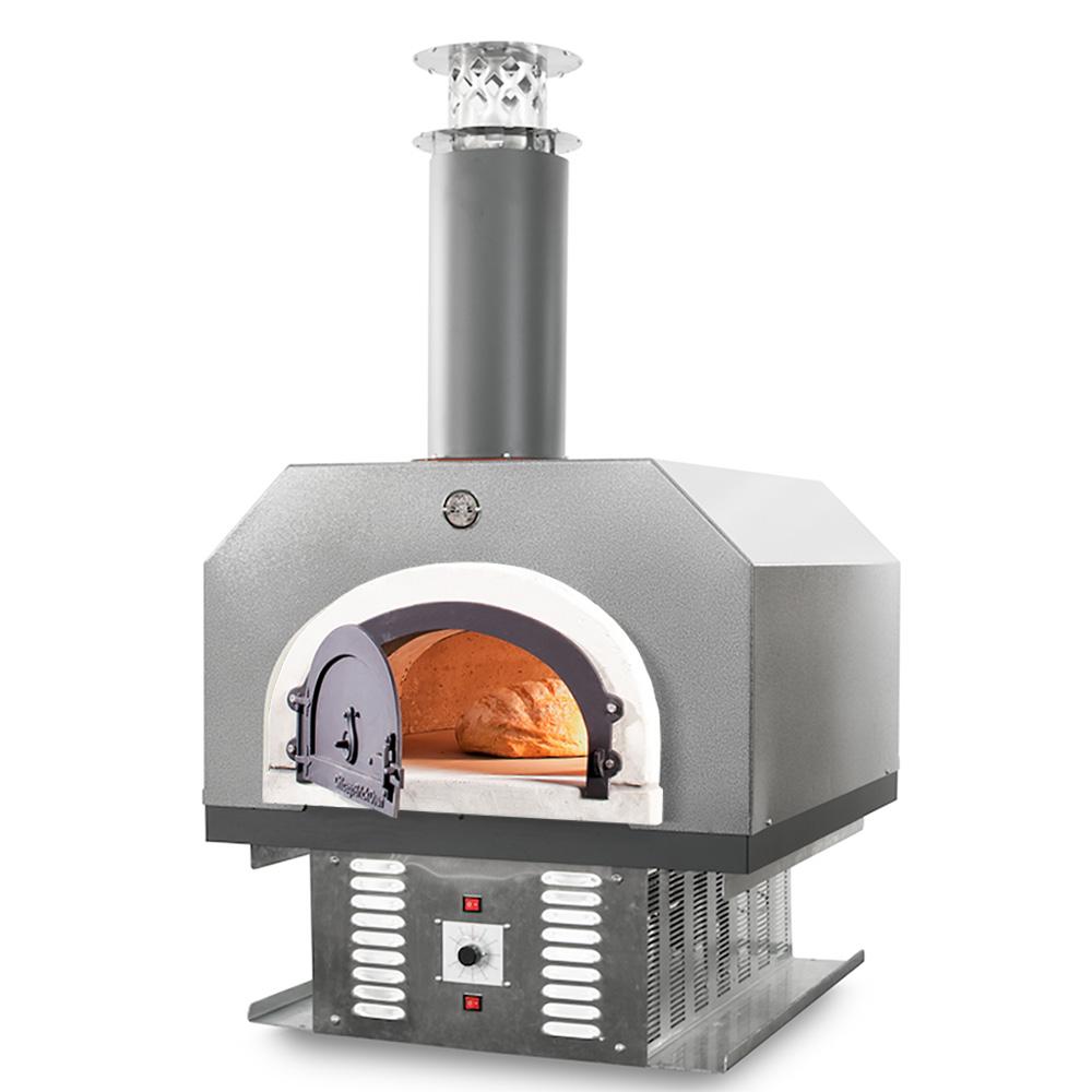 Chicago Brick Oven 750 Countertop Hybrid Gas & Wood Fired Pizza Oven with Skirt