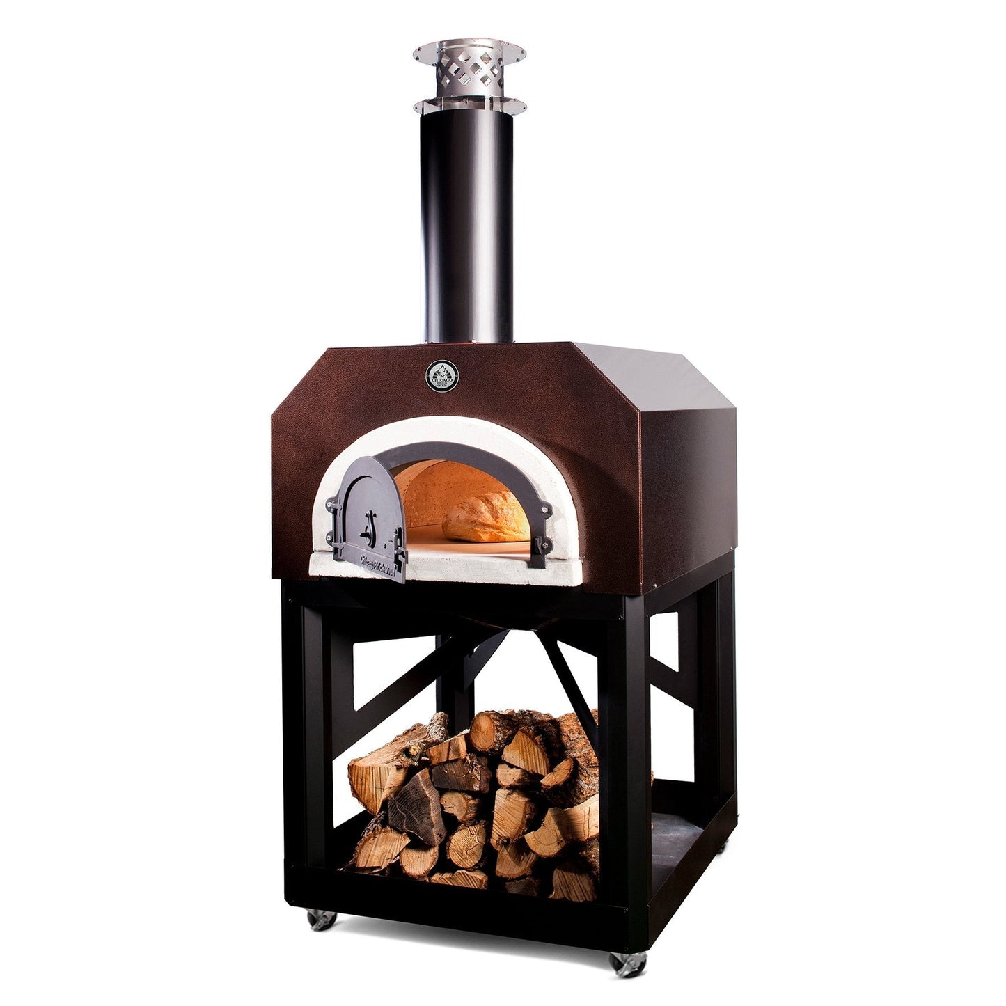 Chicago Brick Oven 750 Wood Fired Pizza Oven on Mobile Stand