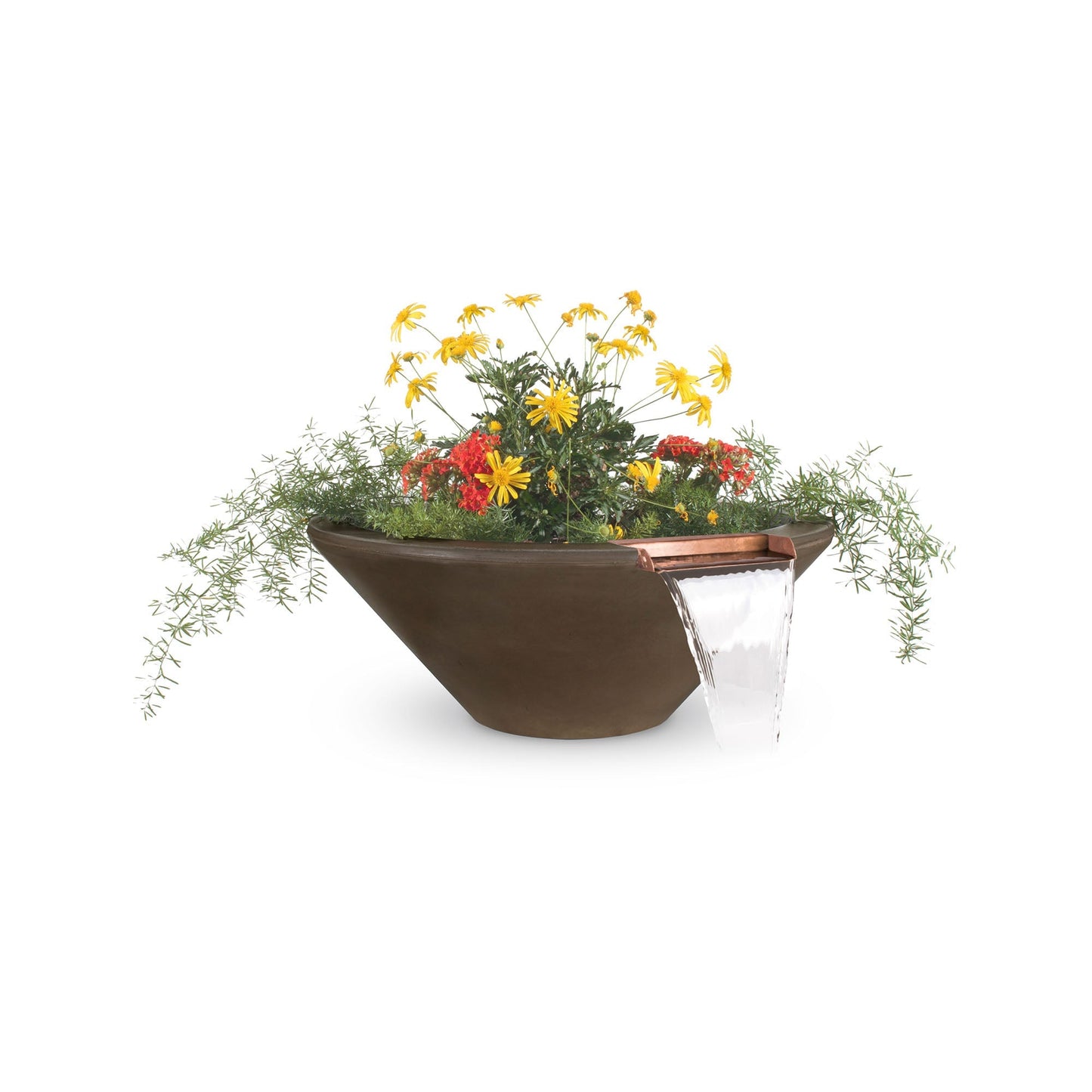 The Outdoor Plus Cazo GFRC Planter Bowl