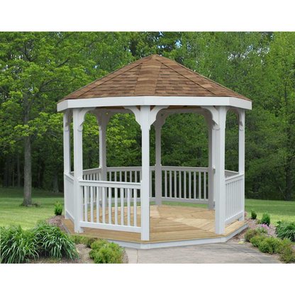 Creekvine Designs 10' Vinyl Octagon Gazebo
