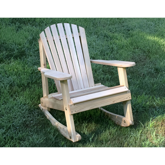 Creekvine Designs Cedar American Forest Adirondack Rocker