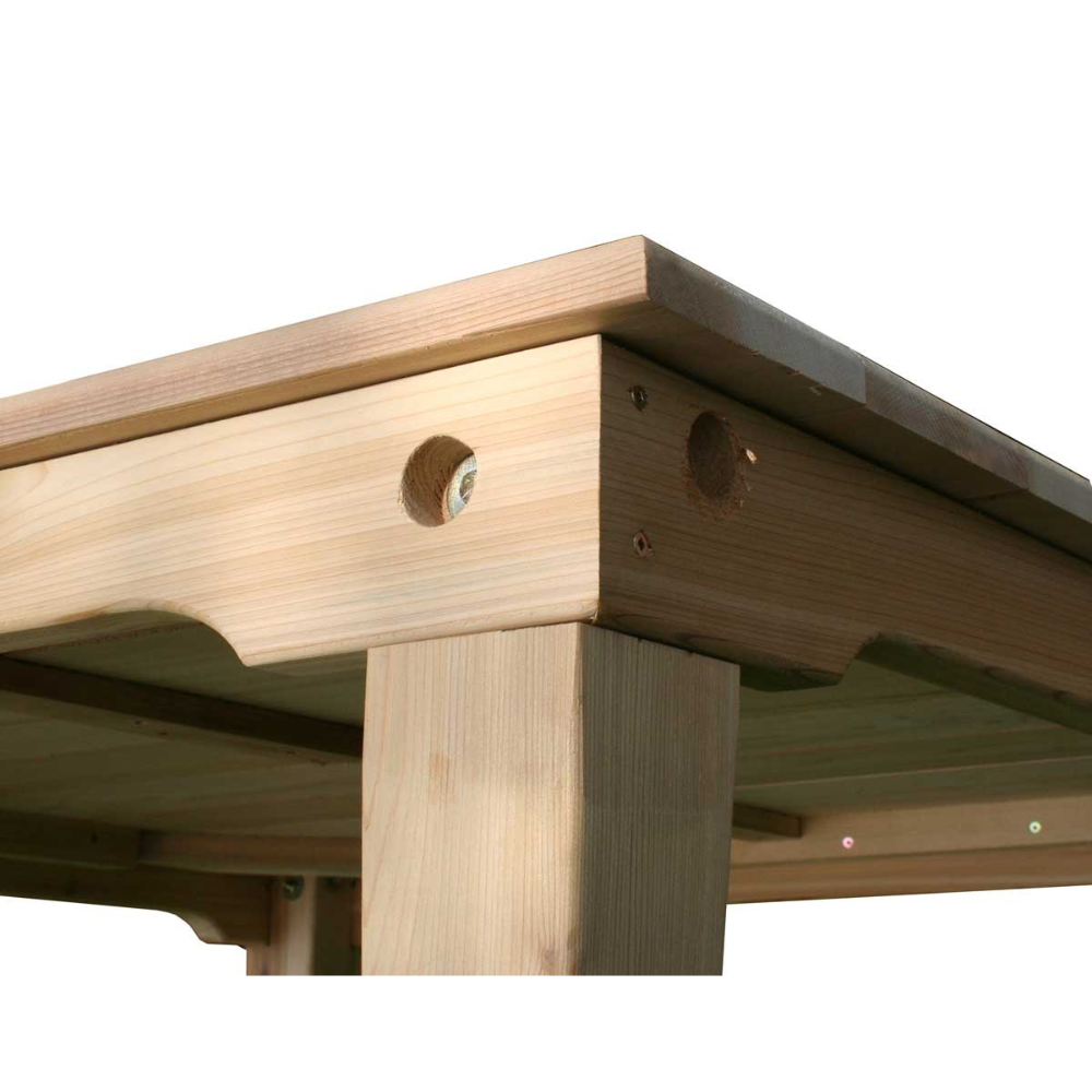 Creekvine Designs Cedar Country Hearts Dining Set