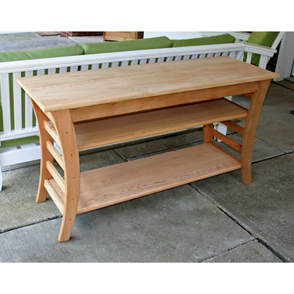Creekvine Designs Cedar Entertaining Buffet Table