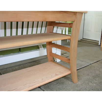 Creekvine Designs Cedar Entertaining Buffet Table