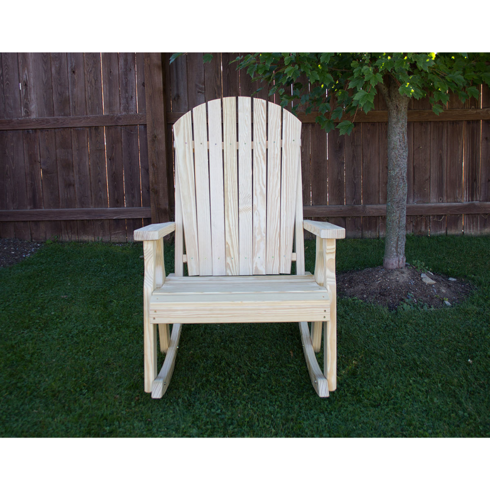 Creekvine Designs Treated Pine Curveback Rocking Chair