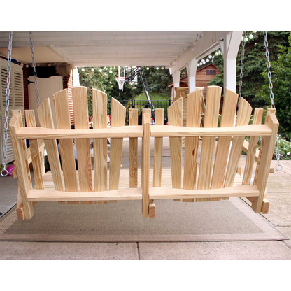 Creekvine Designs Treated Pine Curveback Swingbed