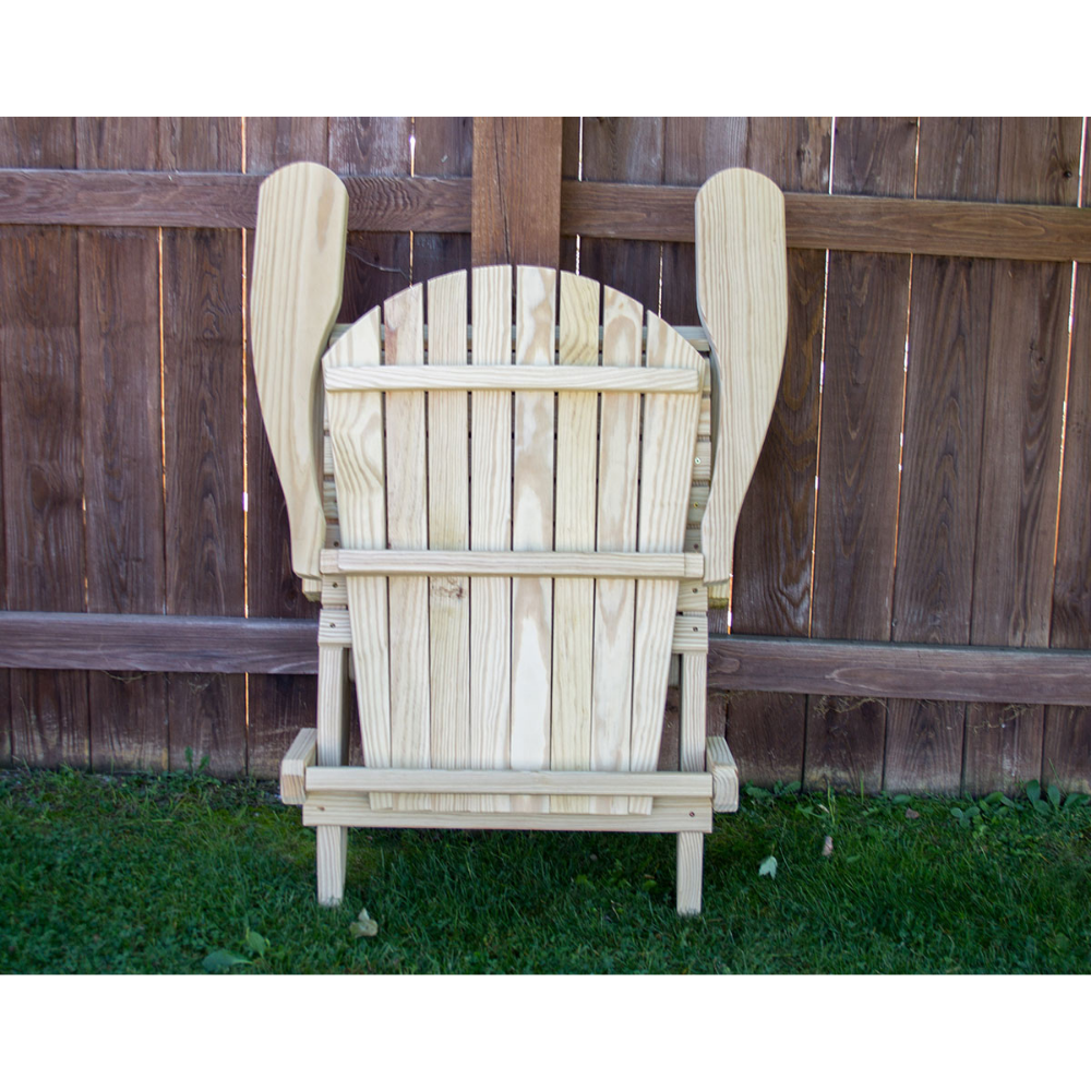 Creekvine Designs Treated Pine Folding Adirondack Chair