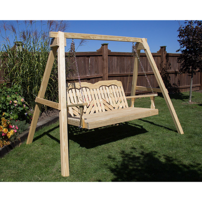 Creekvine Designs Treated Pine Heartback Swingbed