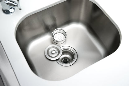 Mont Alpi 400 Deluxe BBQ Grill Island with Beverage Center, Kamado Module, Extra Storage & Fridge - MAi400-DBEVFCKAMXL