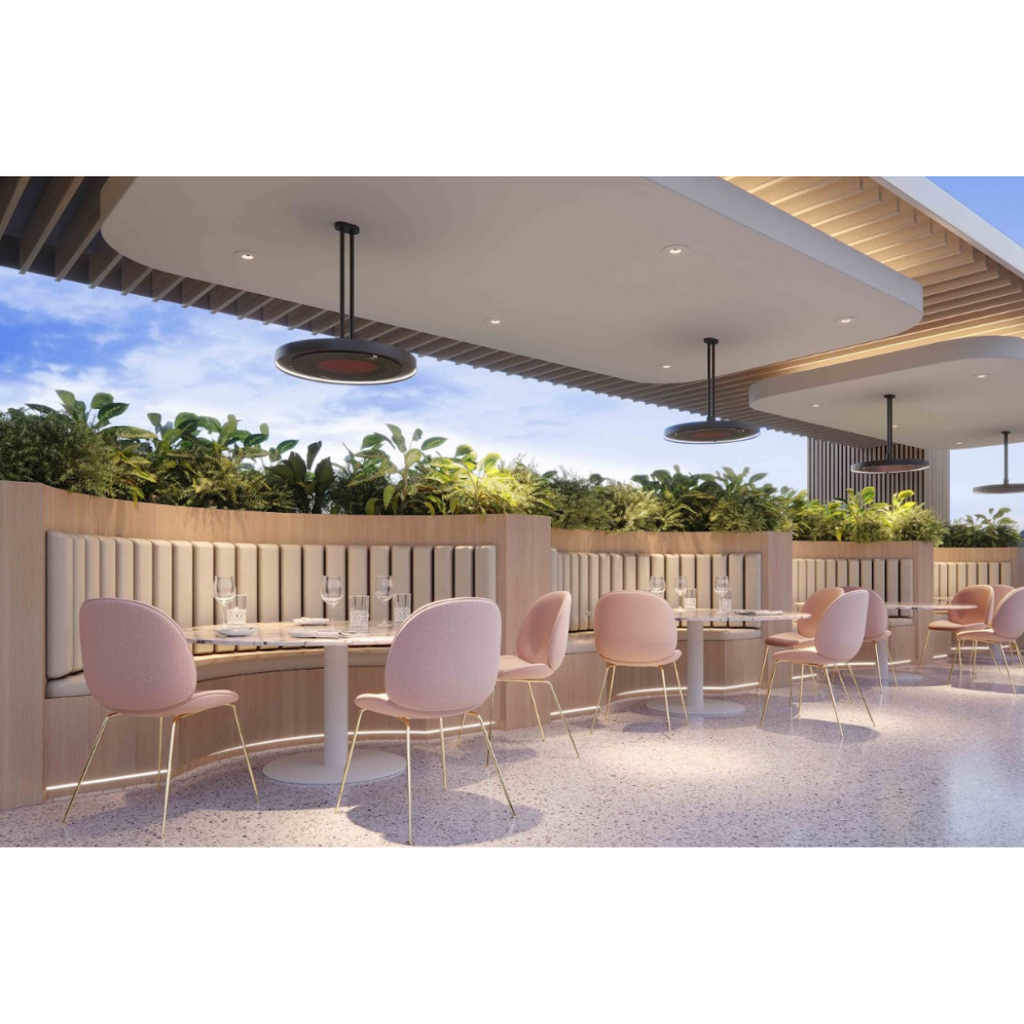 Bromic Eclipse Electric Ceiling Pole