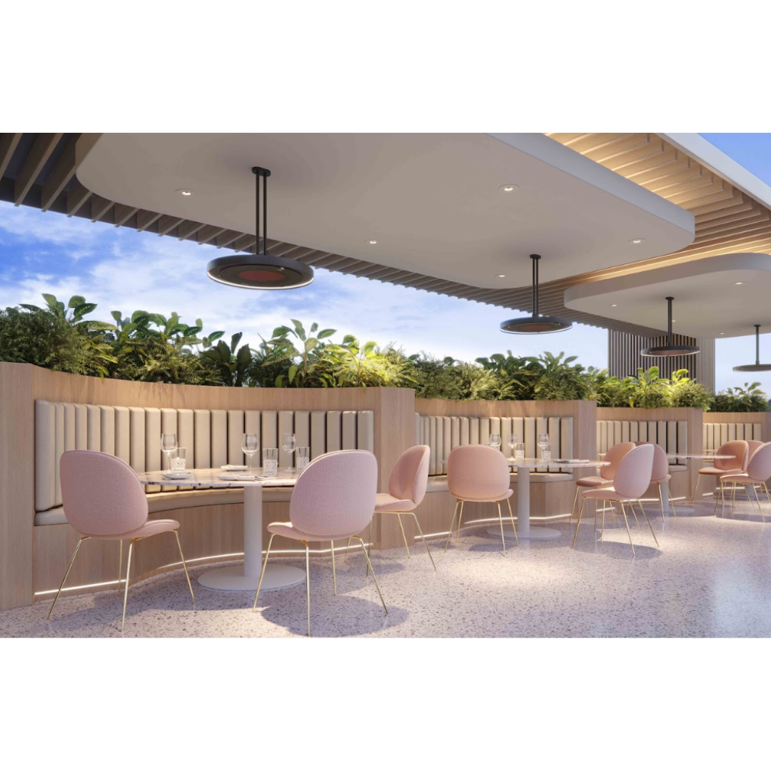 Bromic Eclipse Electric Ceiling Pole