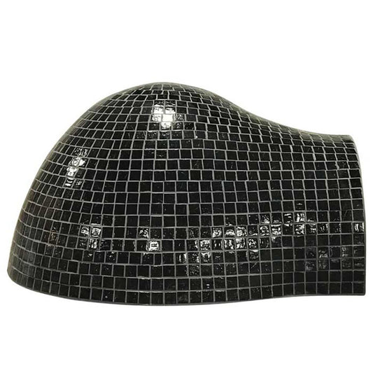 HPC Forno Hybrid Gas/Wood Fueled Mosaic Tile Pizza Oven on Wheeled Cart