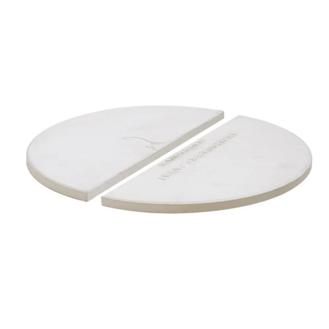 Kamado Joe Classic Joe Half Moon Deflector Plate (Set of 2) - KJ-HDP