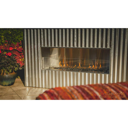 RCS Cedar Creek Outdoor Gas Fireplace (Ready-to-Finish)
