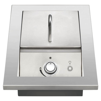 Napoleon Built-In 700 Series 10-Inch Single Infrared Burner with Stainless Steel Cover - BIB10IR