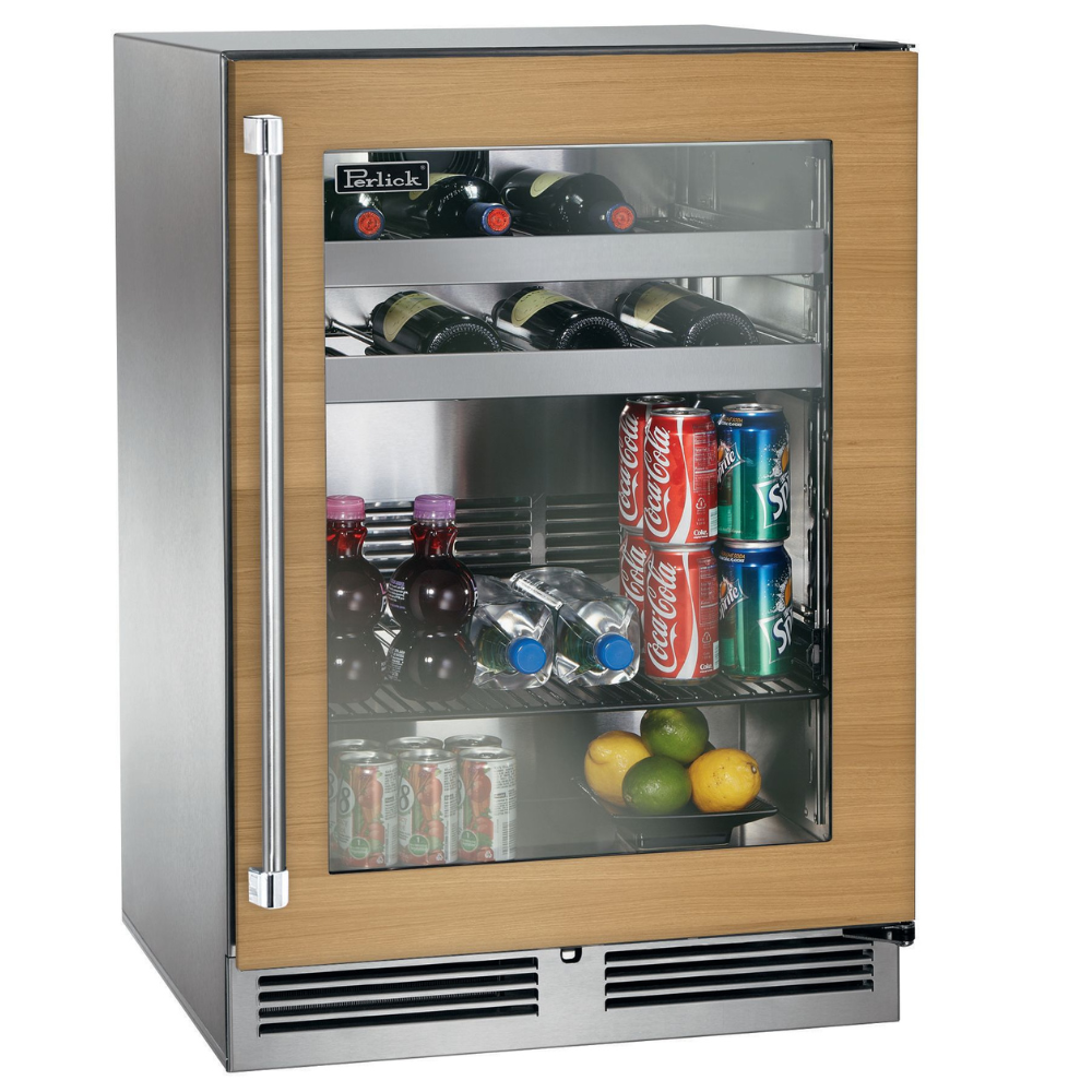 Perlick Signature 24-Inch Outdoor Undercounter Beverage Center (HP24BO-4)