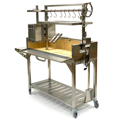 Tagwood BBQ Stainless Steel Rotisserie Kit (BBQ50SS)