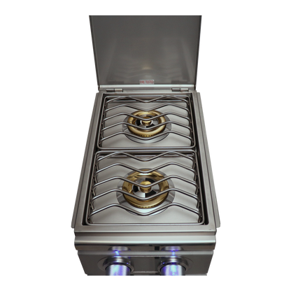 RCS Cutlass Double Side Burner with Lid