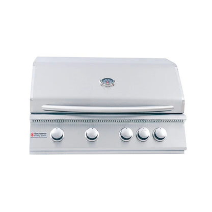 RCS Premier Series 32" Built-In Gas Grill with Rear Infrared Burner