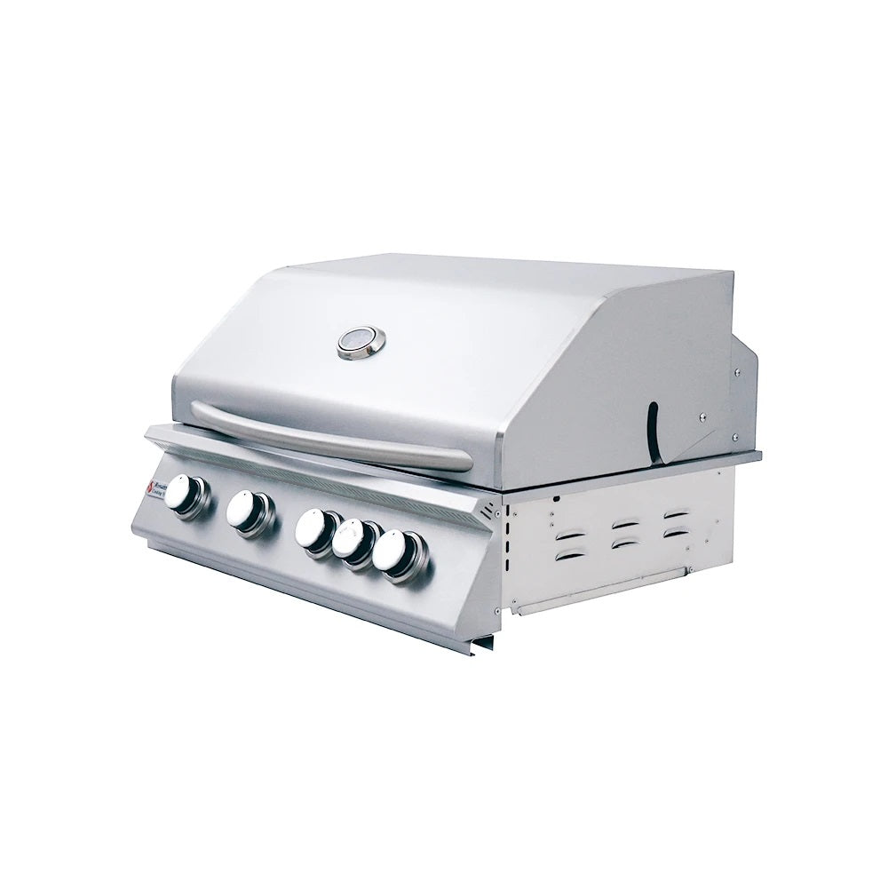 RCS Premier Series 32" Built-In Gas Grill with Rear Infrared Burner