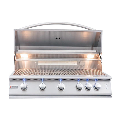 RCS Premier Series 40" Built-In Gas Grill with Rear Infrared Burner