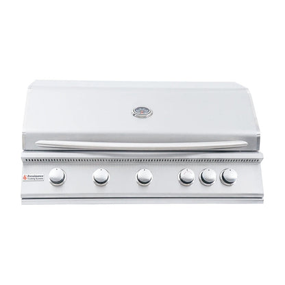 RCS Premier Series 40" Built-In Gas Grill with Rear Infrared Burner