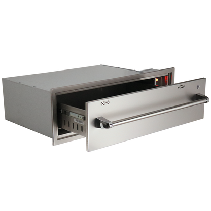 RCS Stainless Steel Outdoor Warming Drawer