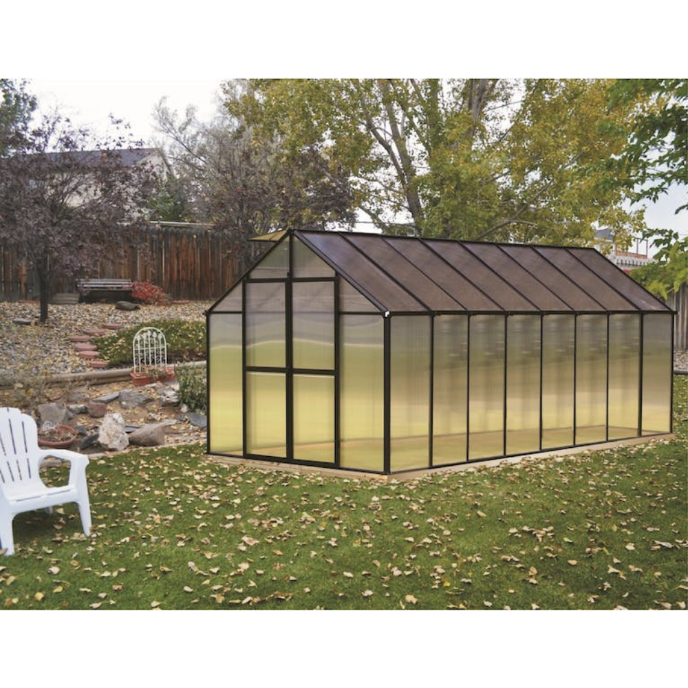 Riverstone Industries Monticello Black Greenhouse