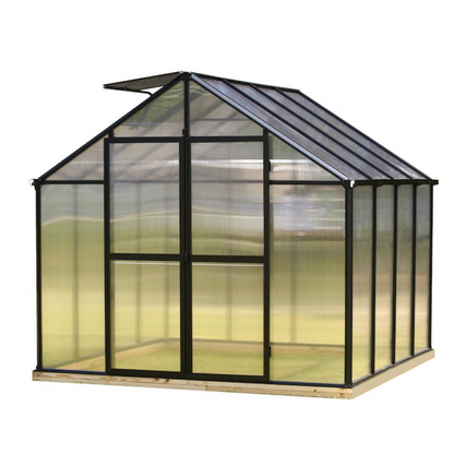 Riverstone Industries Monticello Black Greenhouse