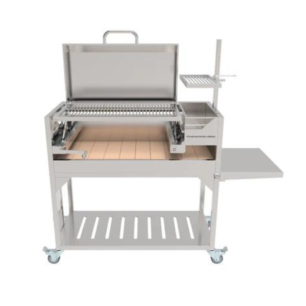 Tagwood BBQ Argentine Santa Maria Wood Fire & Charcoal Grill with Top Lid (BBQ01SS)