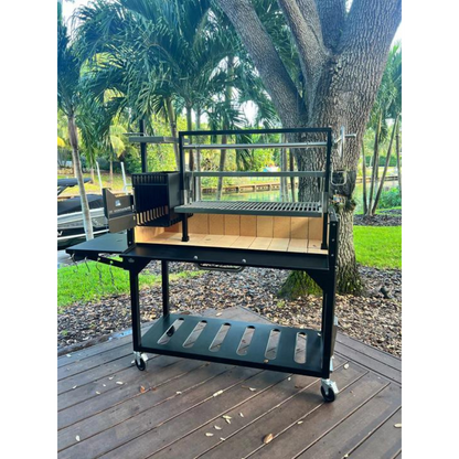 Tagwood BBQ Argentine Santa Maria Wood Fire & Charcoal Grill (BBQ03SI)